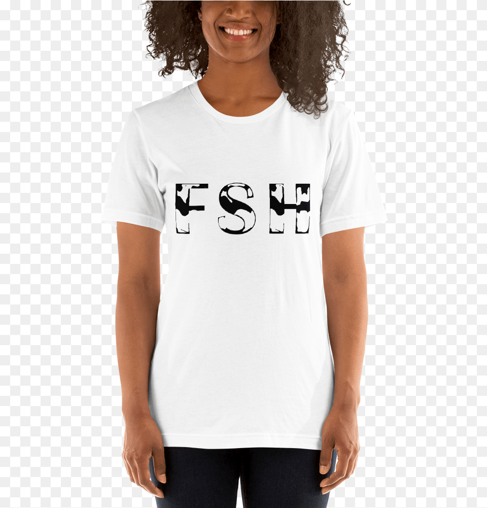 Fsh Ink Drop Shirt, Clothing, T-shirt, Adult, Female Free Png Download