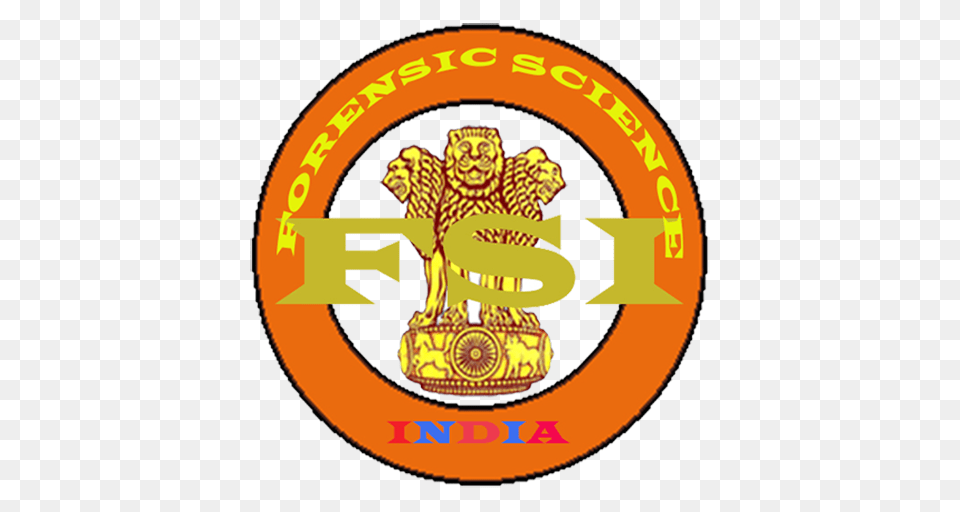 Fsi Forensic Science India Appstore For Android, Badge, Logo, Symbol, Emblem Png Image