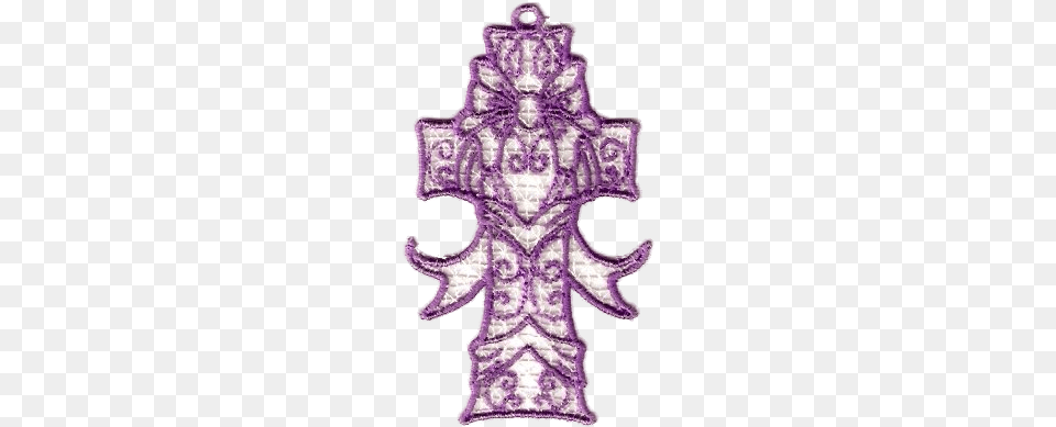 Fsl Easter Cross Cross, Symbol, Purple, Adult, Bride Png