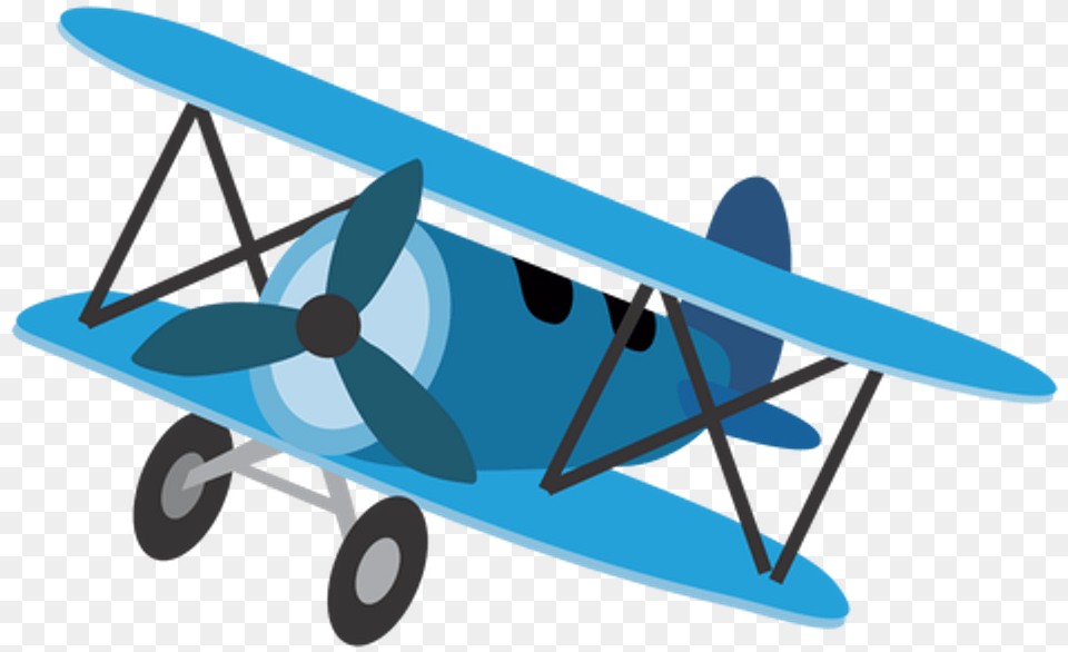 Fteairplanes Plane Blue Cartoon Plane Transparent Background, Aircraft, Airplane, Transportation, Vehicle Png Image