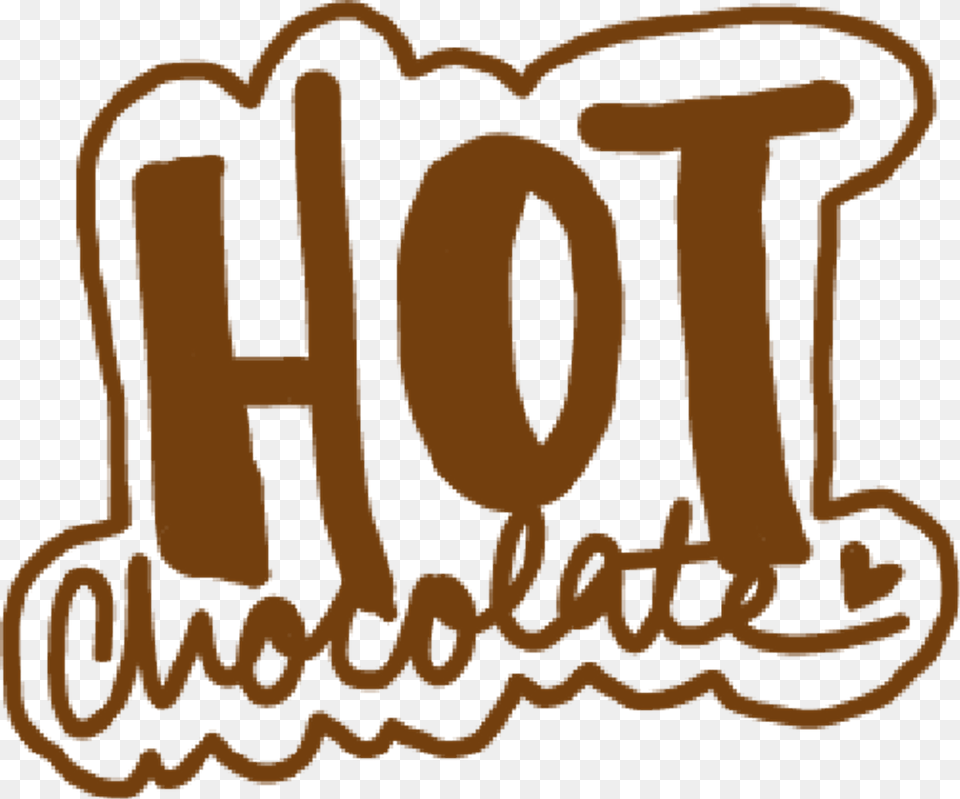 Ftechocolate Sticker Hot Chocolate Logo, Face, Head, Person, Text Free Png Download