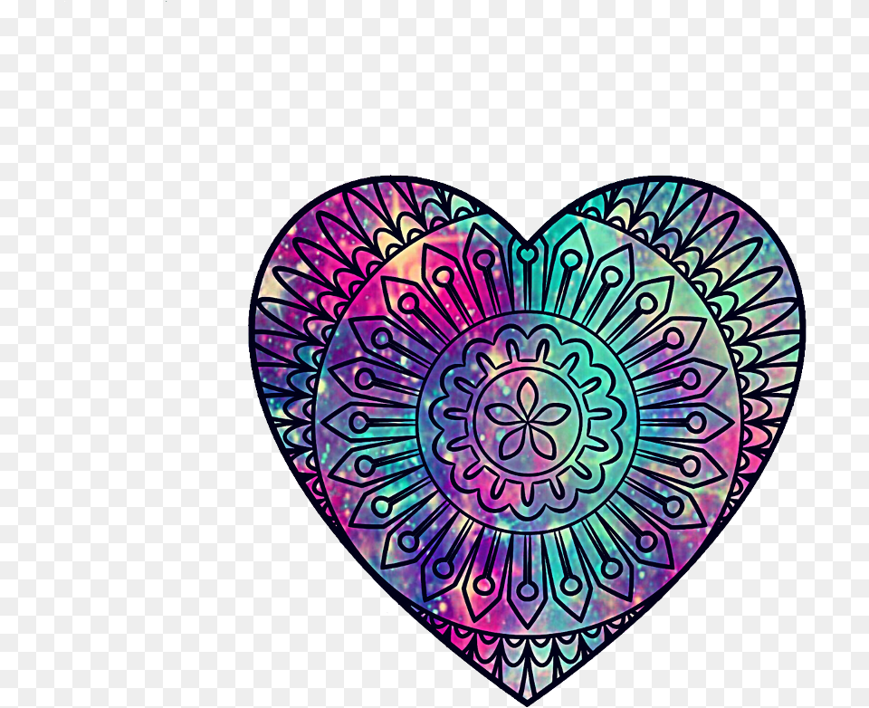 Ftedtickers Heart Love Mandala Zentangle Design Love Mandala, Art, Pattern Free Png Download