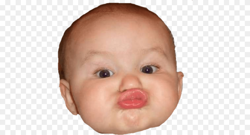 Ftefunnyfaces Funnyfaces Funny Face Baby Duckface Very Funny Pic Of Baby, Head, Person, Photography, Portrait Png