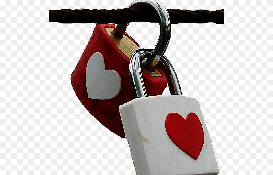 Fteheart Lock Love Heart Red White Dli Mn, Symbol, Love Heart Symbol Free Transparent Png