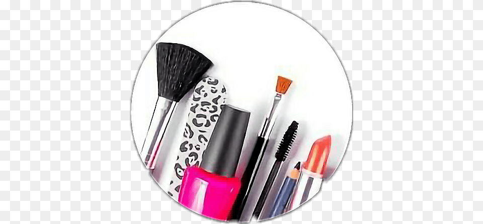 Ftemakeupitems Makeupitens Makeup Maquiagem Leshp Portable 8 Led Magnifying Lighted Makeup Mirror, Cosmetics, Lipstick, Brush, Device Free Transparent Png
