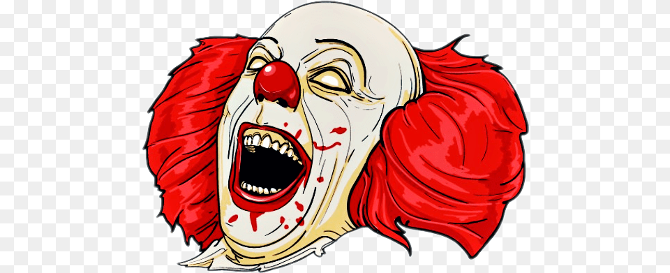 Ftescaryclowns It Itmovie Itclown Scaryclown Clown Cree, Performer, Person, Baby Png Image