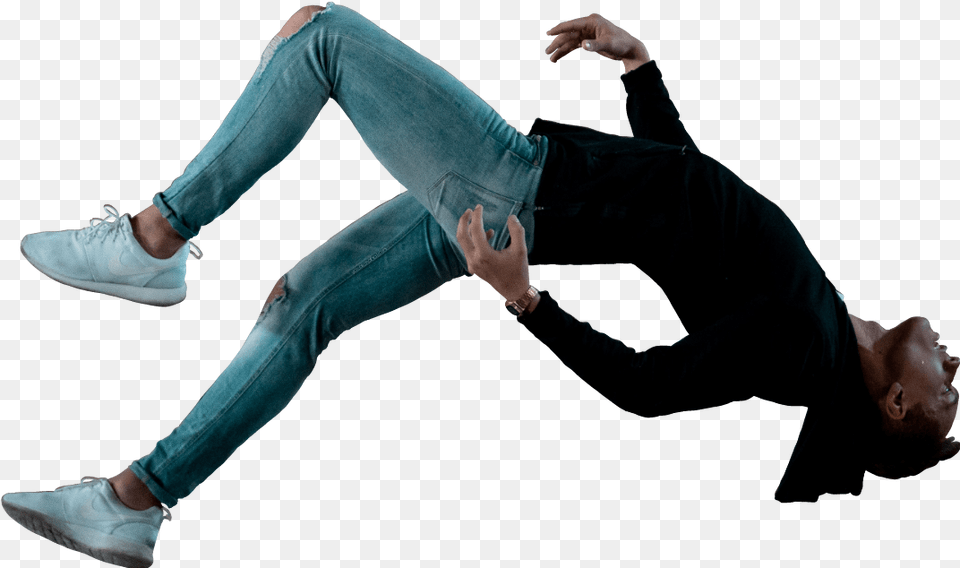 Ftesticker Man Falling Fly Sticker By Yasak Mahakarn Man Falling, Shoe, Clothing, Pants, Footwear Png