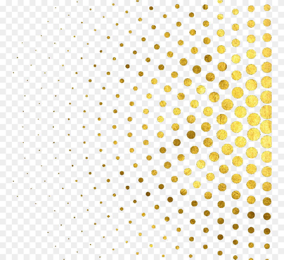 Ftestickers Abstract Dots Golden Goldglitter Goldendots Background Gold Dots, Lighting, Pattern, Texture, Food Free Png Download