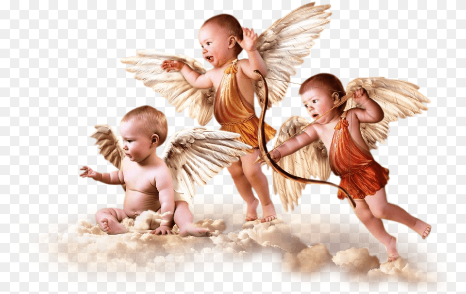 Ftestickers Angelwingsboy Boys Babycloudclouds Angel, Baby, Person, Face, Head Free Png Download