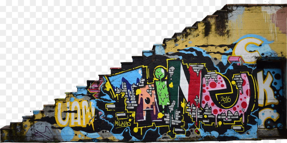 Ftestickers Art Grafitti Freetoedit Street Graffiti, Painting, Mural, Architecture, Building Free Png Download