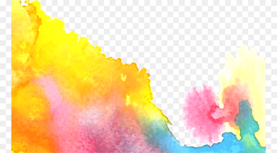 Ftestickers Art Paint Watercolors Abstract Colorful Watercolor Paint Png