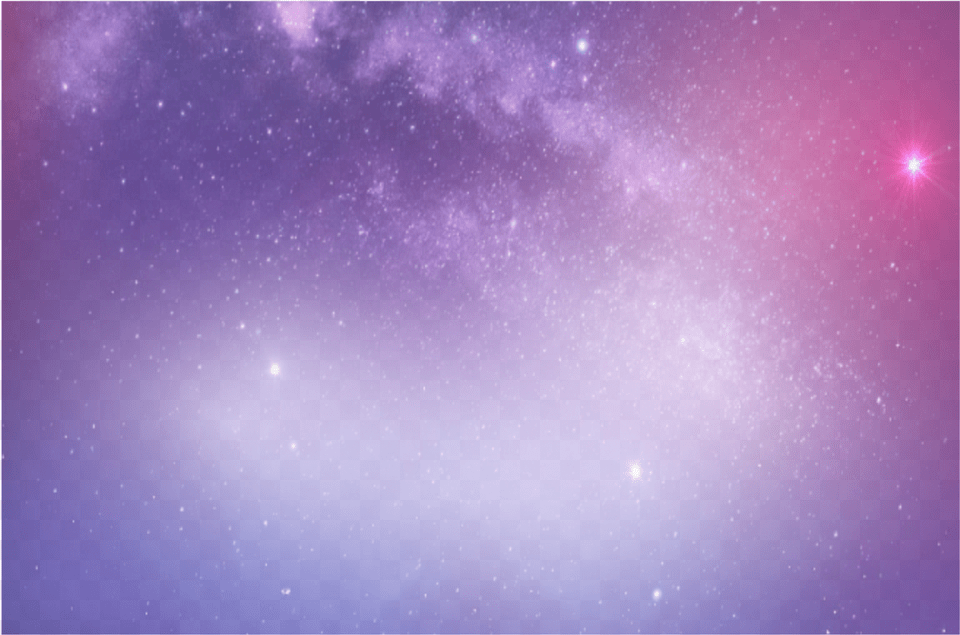Ftestickers Background Galaxy Star Pastel Purple Graphic, Night, Outdoors, Nature, Outer Space Free Png
