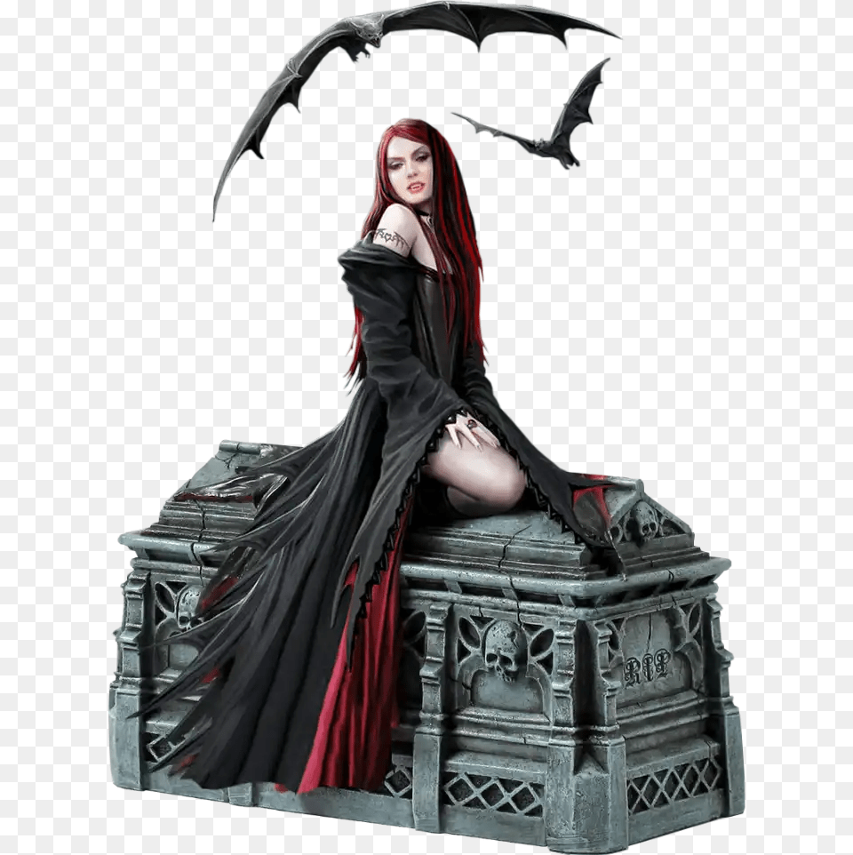 Ftestickers Bats Vampire Girl People Woman Spooky Vampire Girl, Adult, Person, Female, Head Png Image