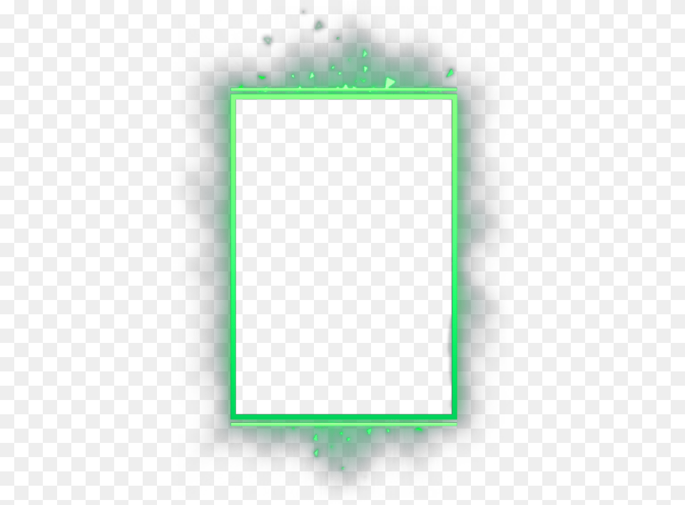 Ftestickers Border Frame Light Neon Green Purple Butterfly Border Clipart, Computer Hardware, Electronics, Hardware, Monitor Free Transparent Png