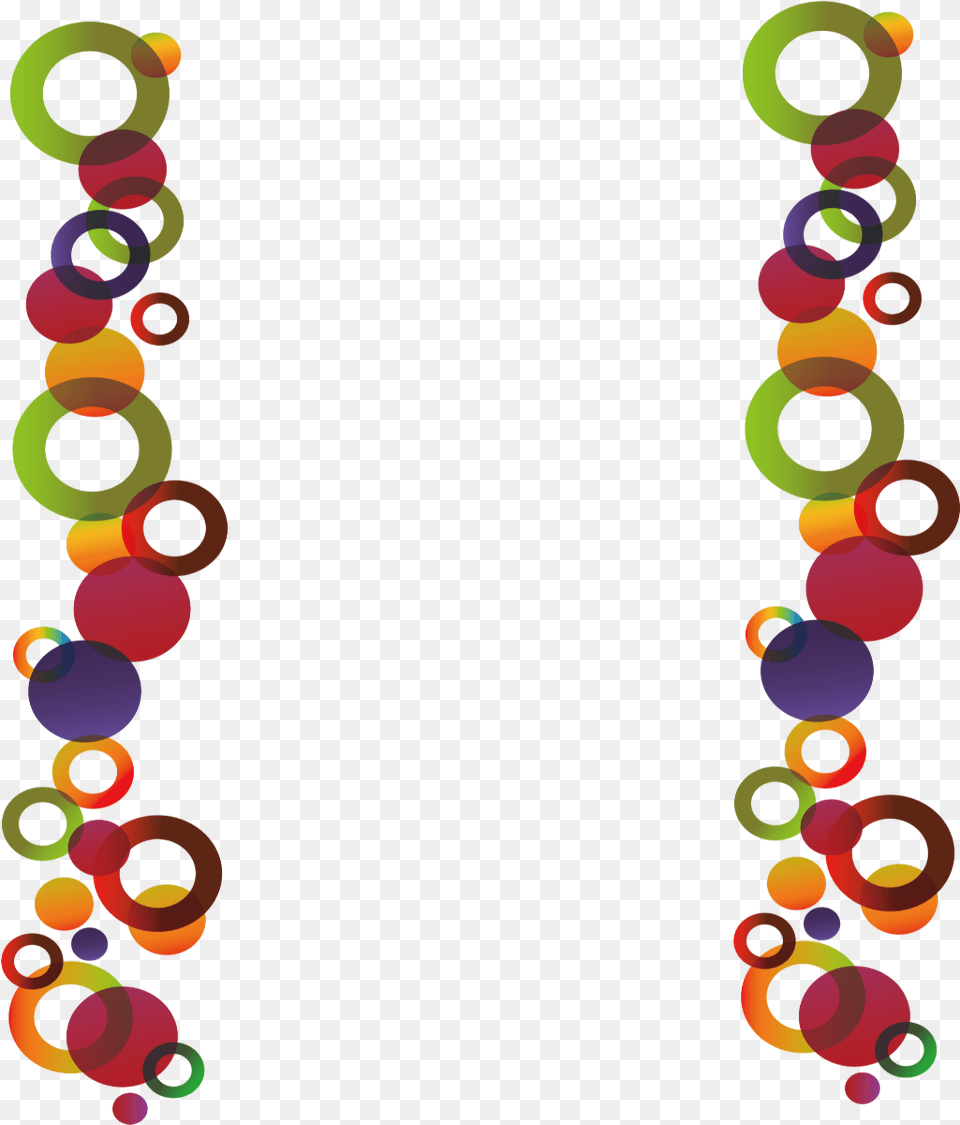 Ftestickers Circles Pattern Abstract Frame Borders Circle, Art, Graphics, Accessories, Paper Png Image
