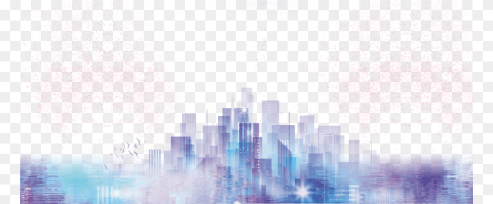 Ftestickers City Citylights Skyline Dreamy Real Estate Background Images Hd, Art, Graphics, Water, Fireworks Png Image