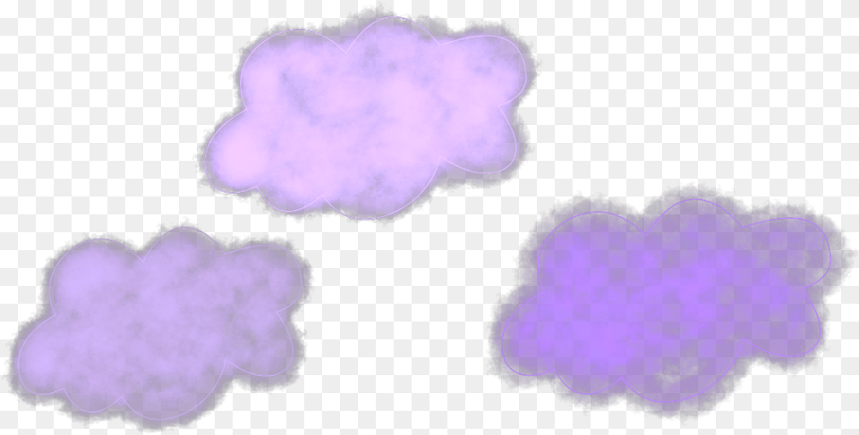 Ftestickers Clipart Cartoon Clouds Purple Cute Heart, Smoke, Nature, Outdoors, Weather Png Image
