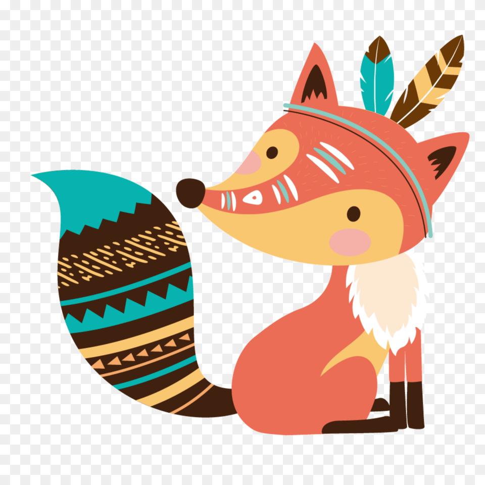 Ftestickers Clipart Fox Indian Cute, Animal, Mammal Free Png