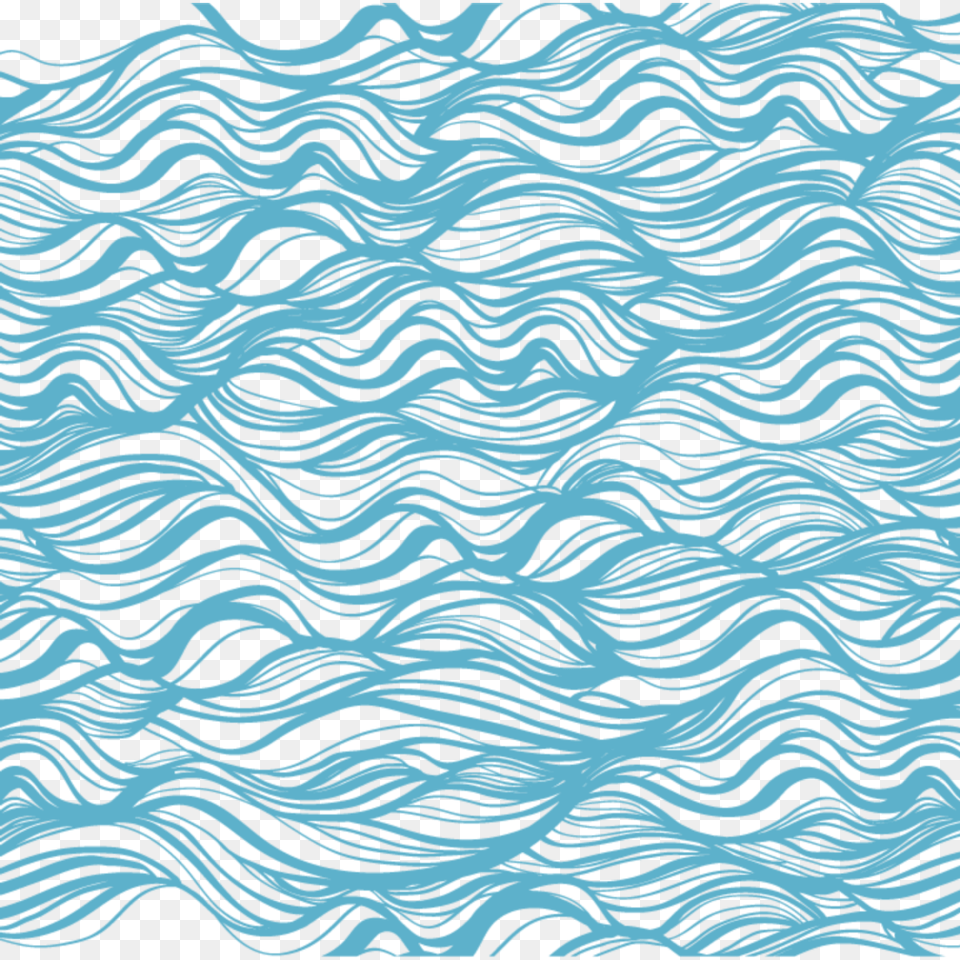 Ftestickers Clipart Water Ocean Sea Ripples Ripple Water Vector, Pattern, Texture, Home Decor, Animal Free Png Download