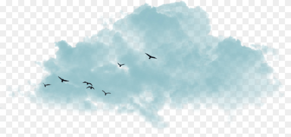 Ftestickers Cloudbirds Oblako Dlya Fotoshopa, Nature, Land, Outdoors, Chart Free Transparent Png