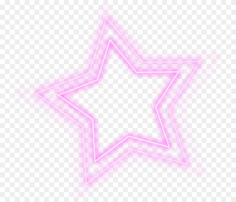 Ftestickers Cross, Purple, Light, Star Symbol, Symbol Free Png Download