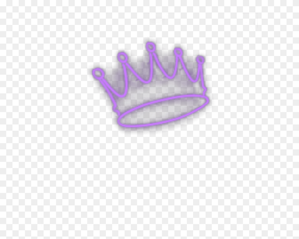 Ftestickers Crown Neon Purple, Light Free Transparent Png