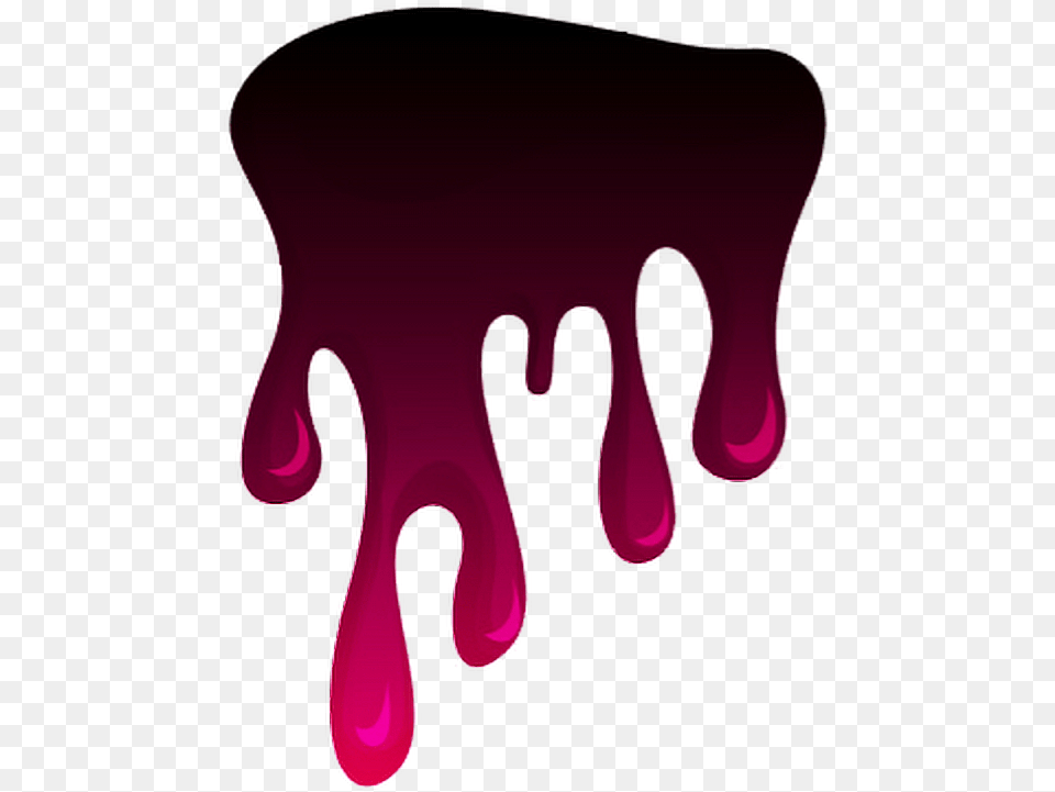 Ftestickers Drip Paint Dripping Drippy Drippingpaint Dripping Effect For Picsart, Purple Png