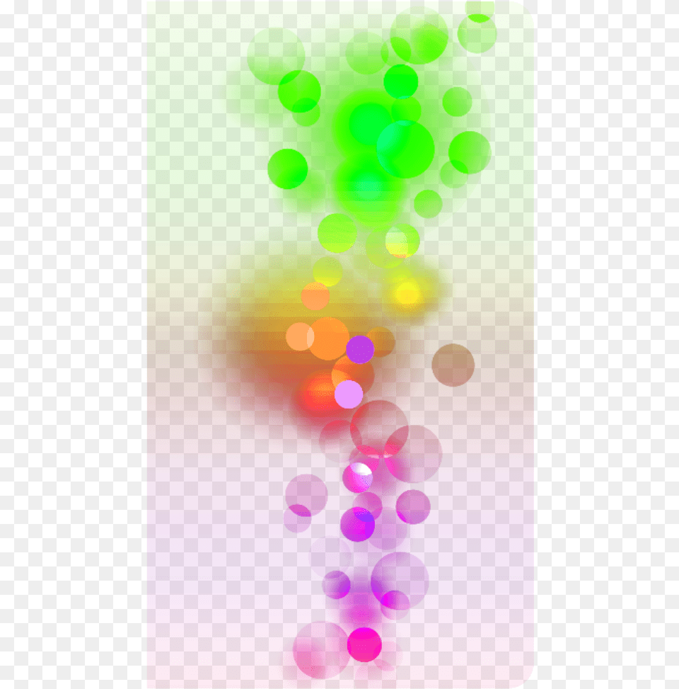 Ftestickers Effect Lights Neon Bokeh Colorful Circle, Art, Graphics, Light, Lighting Png