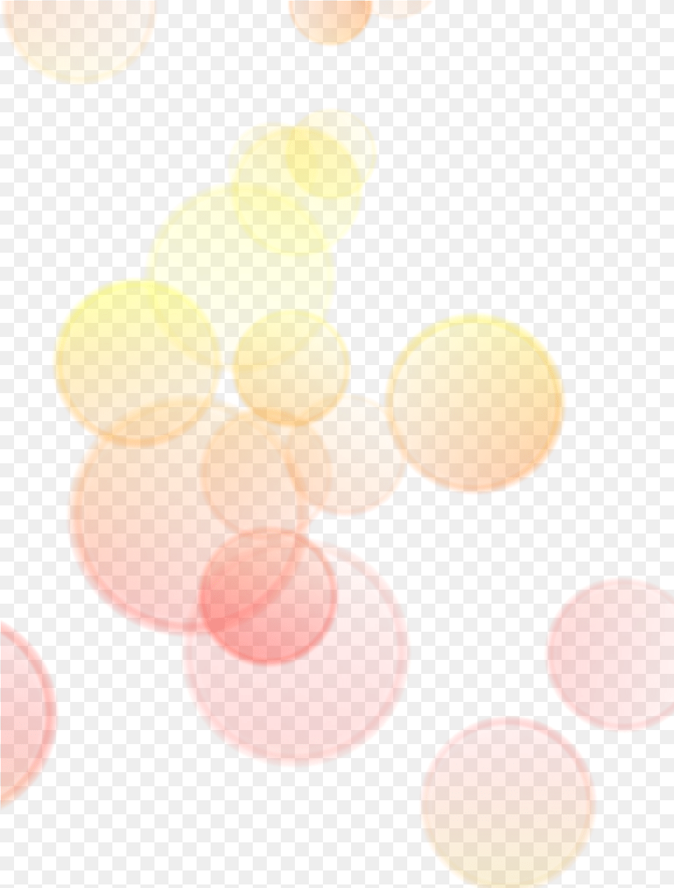 Ftestickers Effect Overlay Lights Bokeh Gold Circle, Lighting, Light, Flare Png Image