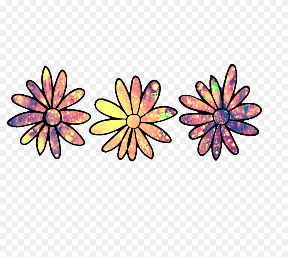 Ftestickers Flowers Glitter Sparkle Crown Cute Girl, Accessories, Art, Floral Design, Graphics Free Png Download