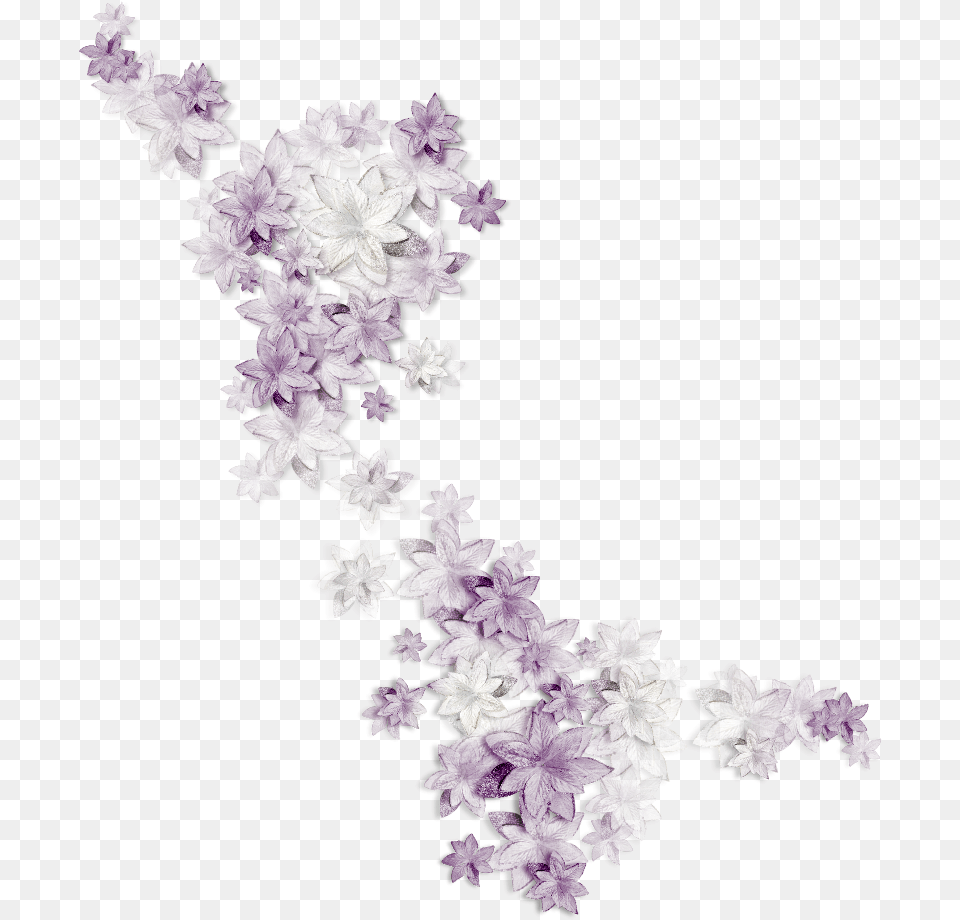 Ftestickers Flowers Purple White Ramo Violeta, Flower, Flower Arrangement, Plant, Accessories Png Image