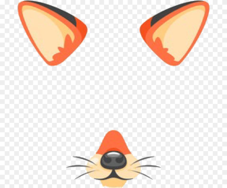 Ftestickers Fox Mask Filter Overlay Effects Makeup Fox Filter, Animal, Beak, Bird, Bee Free Transparent Png