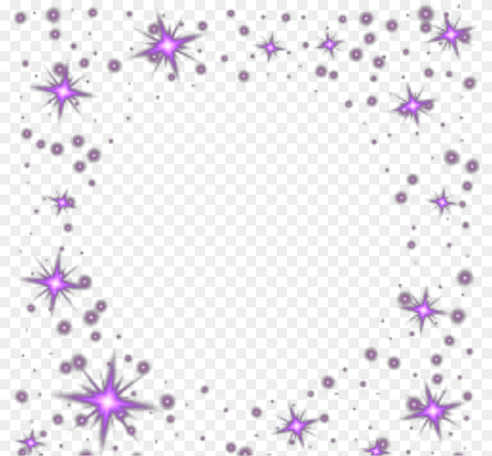 Ftestickers Frame Glitter Sparkle Purple Purples Glitter Frame Transparent, Nature, Night, Outdoors, Light Png