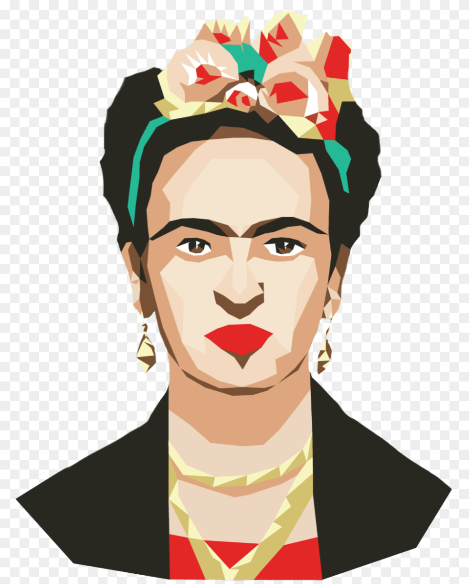 Ftestickers Frida Kahlo Fridakahlo Freetoedit, Accessories, Portrait, Photography, Person Free Png Download