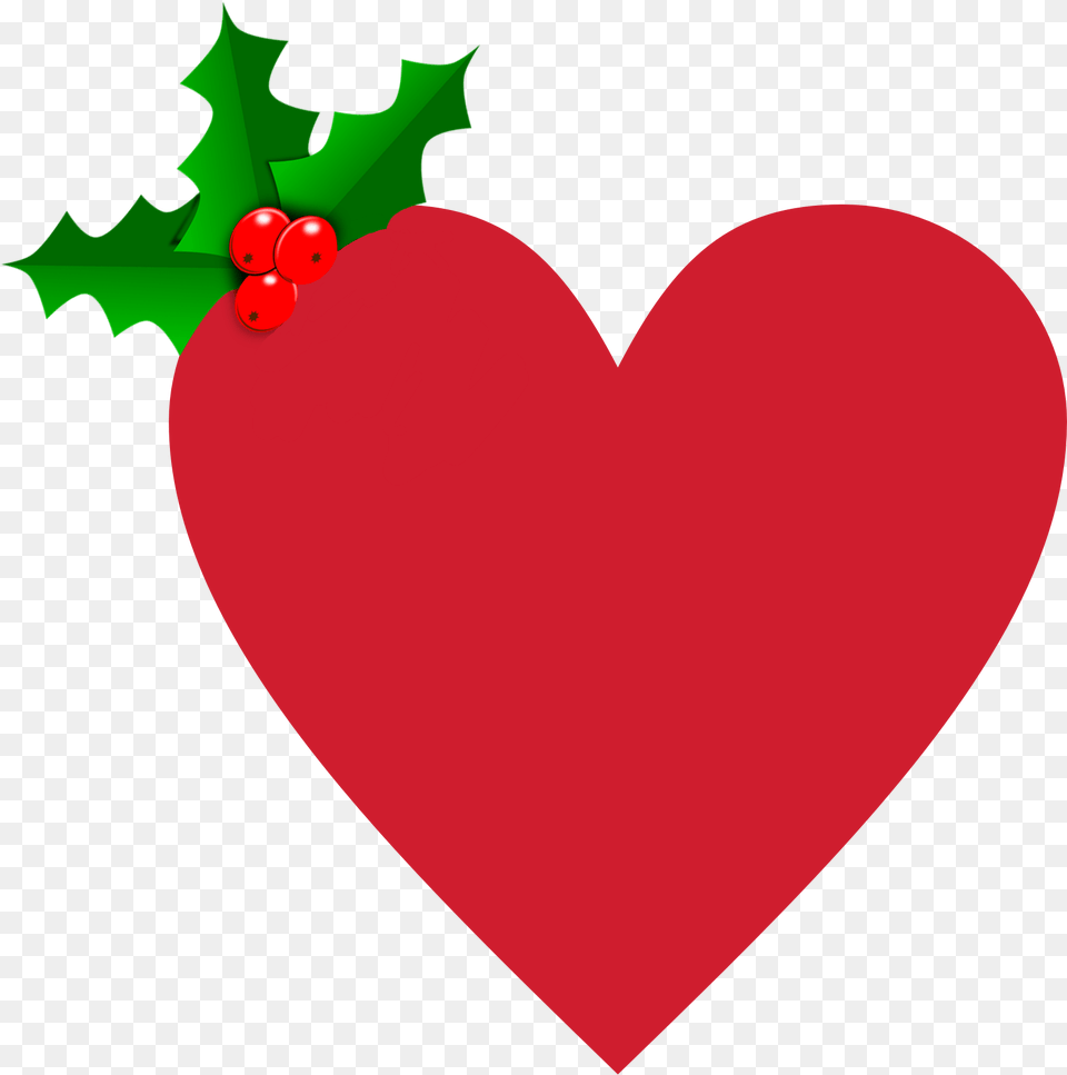 Ftestickers Heart Christmas Love Happy Red Green Holida Heart Png