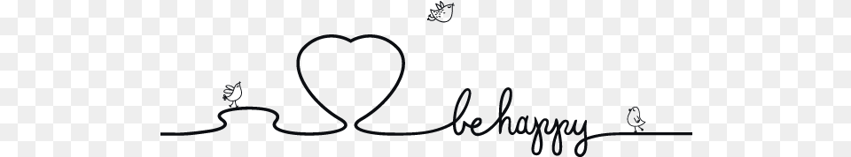 Ftestickers Heart Line Text Happy Heartbeat Line Art, Handwriting, Blackboard Png Image