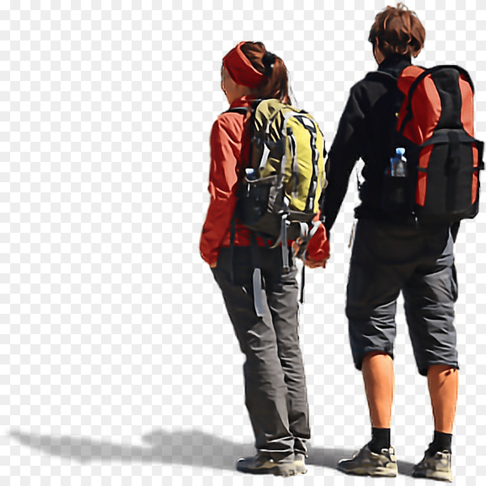 Ftestickers Hiking People, Bag, Adult, Male, Backpack Free Png Download