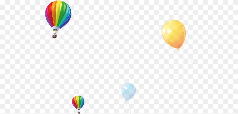 Ftestickers Hotairballoons Sky Hotairballoon Balloon, Aircraft, Transportation, Vehicle Free Png Download