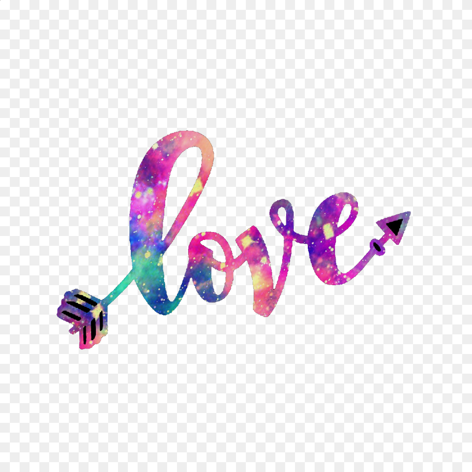 Ftestickers Love Arrows Colorful Pretty Cute Girly, Purple, Accessories, Light, Jewelry Png Image