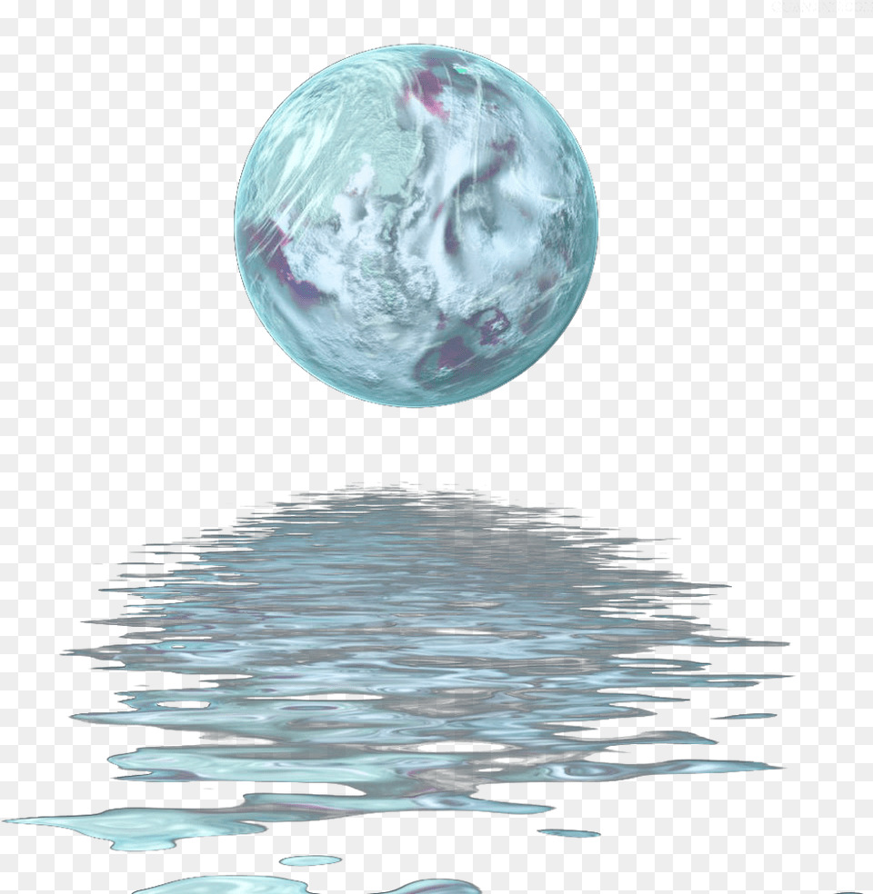 Ftestickers Moon Water Reflection Waterreflection Moonl Die Erde Will By Jochen Kirchhoff Paperback, Sphere, Astronomy, Outer Space, Planet Png
