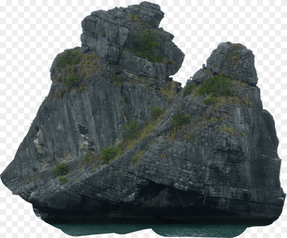 Ftestickers Mountain Hills Freetoedit Hd Mu Koh Angthong National Marine Park, Cliff, Nature, Outdoors, Rock Free Transparent Png