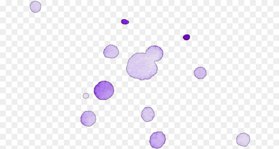 Ftestickers Paint Splatter Dots Purple Paint Dots, Flower, Petal, Plant Png Image