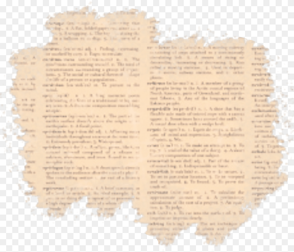 Ftestickers Paper Text Vintage Overlay Textura Jornal, Page Png