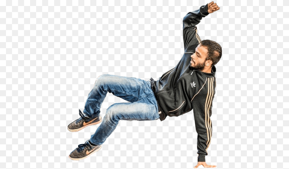 Ftestickers People Man Falling Bboy Windmill, Adult, Clothing, Coat, Person Free Png Download