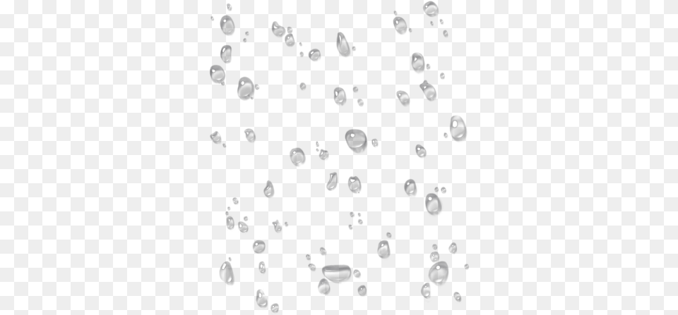 Ftestickers Raindrops Black And White Free Png Download