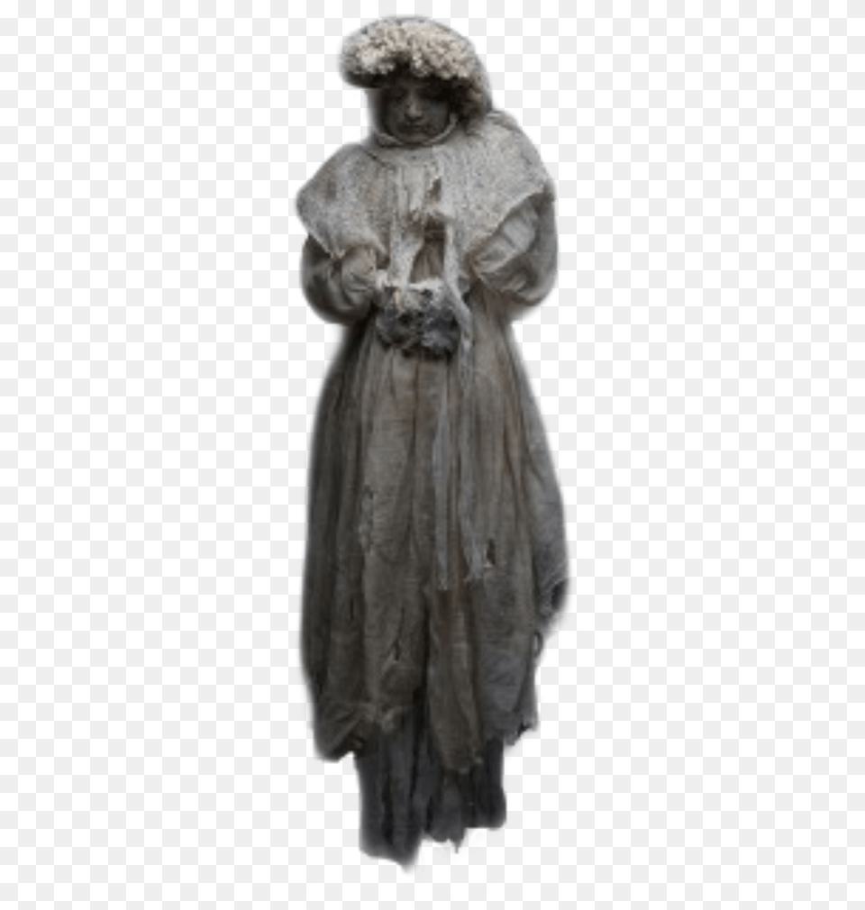 Ftestickers Render Art Candice Anglini Ghost Girl Statue, Clothing, Coat, Fashion, Adult Free Png Download