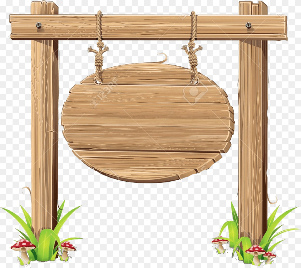 Ftestickers Sign Placard Signboard Wooden Background Wood Sign Clipart, Arch, Architecture, Toy Free Transparent Png