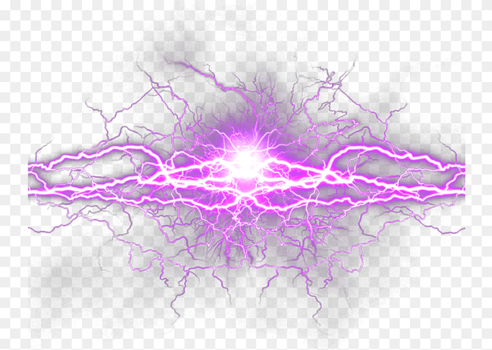 Ftestickers Sky Storm Lightning Lightningbolt Ball Of Lightning, Nature, Outdoors, Purple, Light Free Png Download