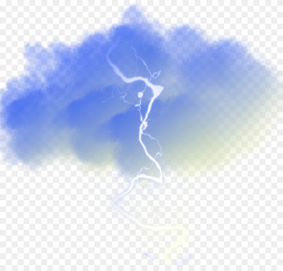 Ftestickers Sky Thunderstorm Lightning Illustration, Nature, Outdoors, Storm Free Png Download