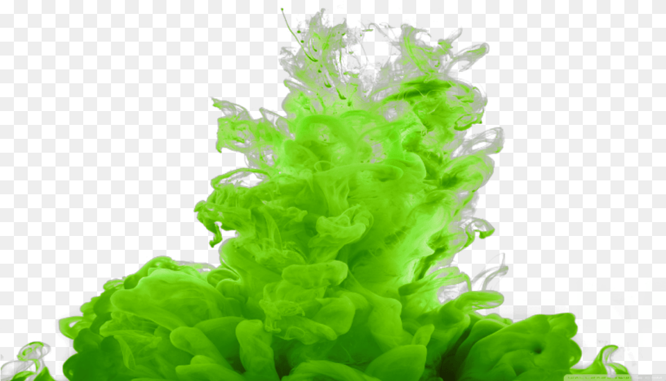 Ftestickers Smoke Coloredsmoke Limegreen Color Smoke Cloud, Green, Plant Free Png Download
